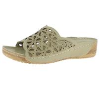Andrea Conti Femme Damen Pantolette Semelle de Mocassin, Avocado, 40 EU