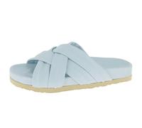 Andrea Conti Femme Damen Pantolette Semelle de Mocassin, H Bleu, 36 EU