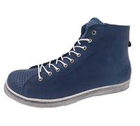 Andrea Conti Femme Damen Schnürer Basket, Bleu, 37 EU