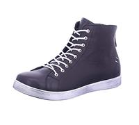 Andrea Conti Femme Damen Schnürer Basket, Schwarz/weiß, 37 EU