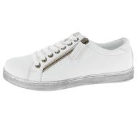 Andrea Conti Femme Damen Sneaker Basket, Blanc, 35 EU