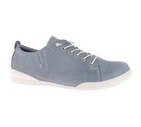 Andrea Conti Femme Damen Sneaker Basket, Bleu, 40 EU