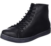 Andrea Conti Femme Damen Sneaker Basket, Noir, 39 EU