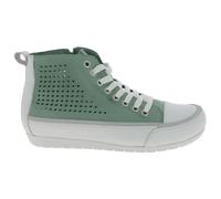 Andrea Conti Lacets pour Femme Basket, Blanc Menthe poivrée, 41 EU