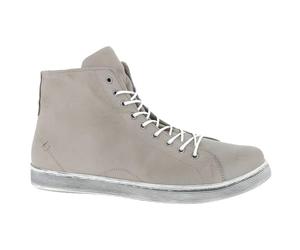 Andrea Conti Lacets pour Femme Basket, Gris Pierre foncé, 39 EU