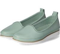 Andrea Conti Mocassins femme Vert Cuir lisse Taille : 41