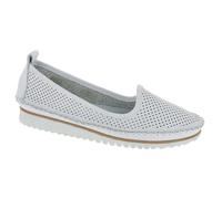 Andrea Conti Mocassins pour Femme 0021714, Pointure:40 EU, La Couleur:Blanc