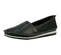 Andrea Conti Mocassins pour Femme 1887801, Pointure:37 EU, La Couleur:Noir