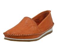 Andrea Conti Mocassins pour Femme 1889601, Pointure:39 EU, La Couleur:Orange