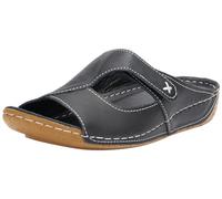 Andrea Conti Mules pour Femme, Noir, 41 EU