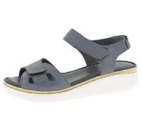 Andrea Conti Sandales pour Femme Talon, d Bleu, 36 EU