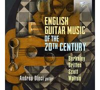 ANDREA DIECI - ENGLISH GUITAR MUSIC OF THE 20 - cd - E4z