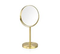 Andrea House BA69289 Espejo Pie Metal Dorado 5X Aumentos