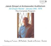 Andrea Immer - Fantasie in F 49 / Sonata B Minor OP 58