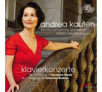 ANDREA KAUTEN - BRAHMS: KLAVIERKONZERT 1 & GOETZ: PIANO CONCER 2 CD NEUF BRAHMS