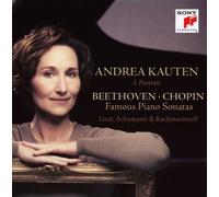 ANDREA KAUTEN - FAMOUS PIANO SONATAS 2 CD NEUF BEETHOVEN/CHOPIN