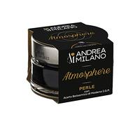 Andrea Milano, Perles de vinaigre Atmosphere, boules de vinaigre balsamique de Modène IGP au parfum intense, idéales sur bruschette, carpaccio et mozzarella, fabriquées en Italie, 50 g