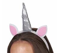 Andrea Moden 3888005 Serre-tête licorne avec corne et oreilles pour animal de compagnie Tiara, Unicorn, accessoire pour cheveux, fête carnaval