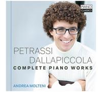 Andrea Molteni – Petrassi et Dallapiccola : Œuvres complètes pour piano – 2 CD – Edel