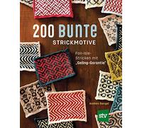 Andrea Rangel N 200 bunte Strickmotive: Fair-Isle-Stricken mit "Geling- (Poche)