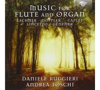 ANDREA RUGGIERI - MUSIC FOR FLUTE AND ORGAN CD NEUF LACHNER/DOPPLER