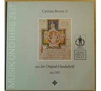 Andrea von Ramm , Copp - Carmina Burana 20 lieder aus der Originalhandschrift um 1300. Studio der fr?hen Musik. Vinyl LP