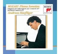 Andreas Haeflig Mozart: Piano Sonatas, K. 332, K. 333 & K. 457; Adagio, K. (CD)