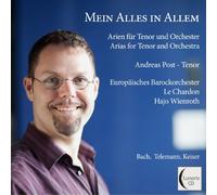Andreas Post - Mein Alles in Allem Arien für Tenor und Orchester [Import]
