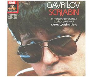 Andrei Gavrilov - Scriabin: 24 Preludes, Sonata No.4, Etude No.5 (UK Import)
