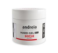 Andreia Gel Construction Ongles - Gel Biphasique UV & LED Professionnel pour Renforcer l'Ongle ou l'Extension - Formule Haute Viscosité - Couleur Transparent 200g