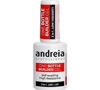 andreia professional – Gel de construction ongles – Triphasique UV&LED 3-en-1 – Nu 14 ml
