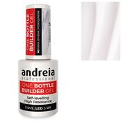 Andreia Professional - Gel de construction 3 en 1 One bottle builder gel soft white