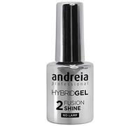 Andreia Professional Gel Hybride Vernis à Ongles - 2 Étapes et Aucune Lampe Requise - Enlèvement Durable et Retrait Facile - Fusion Briller | 10 ml