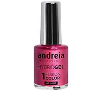 Andreia Professional Gel Hybride Vernis à Ongles - 2 Étapes et Aucune Lampe Requise - Enlèvement Durable et Retrait Facile - Couleur Fusion H51 Rose | 10 ml