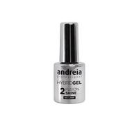 Andreia Professional Gel Hybride Vernis à Ongles - 2 Étapes et Aucune Lampe Requise - Enlèvement Durable et Retrait Facile - Fusion Briller | 10 ml