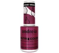 Andreia Professional NutriColor - Vernis à Ongles Vegan Respirant Couleur NC23 Rose Bordeaux d'Andreia 10.5ml - Nail Art DIY, Vegan et Non Testé sur les Animaux, Soin + Couleur en une Étape