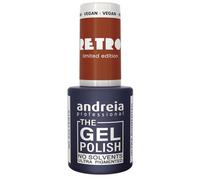 Andreia Professional - The Gel Polish - Gel sans solvant - Collection limitée Retro - Couleur RT3 Timeless Terracotta Brown