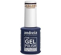 Andreia Professional - The Gel Polish - Vernis à Ongles Gel Semi-Permanent Sans Solvant et Sans Odeur - Colour CC3 Paillettes Noires