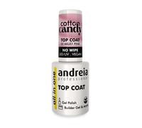 Andreia Professional - Top coat semi-permanent cotton candy milky pink