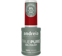 Andreia Vernis à ongles gel professionnel sans héma - True Pure 21 gratuit et 100 % végétalien pour ongles sensibles - Vernis gel semi-permanent UV LED Soak Off - Couleur T38 Rouge foncé 10,5 ml