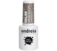 Andreia Professional Vernis à ongles semi-permanent - Collectes - OB1 Champagne Paillettes - 10.5 ml
