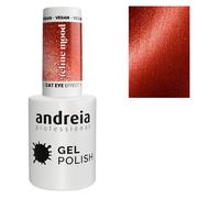 Andreia Professional - Vernis semi permanent Cat Eye Effect rouge avec des reflets rouges
