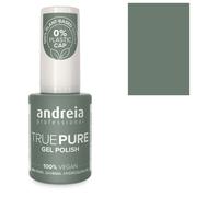 Andreia Vernis à ongles gel professionnel sans héma - True Pure 21 gratuit et 100 % végétalien pour ongles sensibles - Vernis à ongles gel semi-permanent UV LED Soak Off - 10,5 ml (T56 vert thym foncé