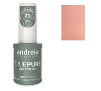 Andreia Vernis à ongles gel professionnel sans héma - True Pure 21 gratuit et 100 % végétalien pour ongles sensibles - Vernis à ongles gel semi-permanent UV LED Soak Off - 10,5 ml (T58 rose doux avec