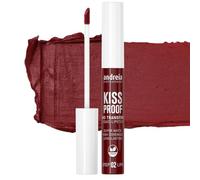 Andreia Rouge à lèvres liquide professionnel sans transfert mat longue durée - Formule enrichie en vitamine E sans bavures, 100 % végétalien - Couleur 01 Bordeaux - 8 ml