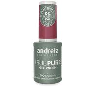 Andreia Vernis à ongles gel professionnel sans héma - 21 GRATUITS et 100 % végétalien pour ongles sensibles - Vernis à ongles gel semi-permanent UV LED Soak Off - Couleur T25 vieux rose foncé 10,5 ml