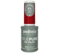 Andreia Vernis à ongles gel professionnel sans Hema ni TPO - TRUE PURE 21 Free et 100 % végétalien pour ongles sensibles - Vernis à ongles gel Soak Off UV LED - Couleur T38 Rouge foncé - 10,5 ml