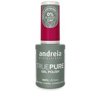 Andreia Vernis à ongles gel professionnel sans héma - True Pure 21 gratuit et 100 % végétalien pour ongles sensibles - Vernis gel semi-permanent UV LED Soak Off - Couleur T24 Rose foncé 10,5 ml
