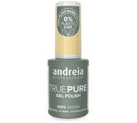 Andreia Vernis à ongles gel professionnel sans héma - True Pure 21 gratuit et 100 % végétalien pour ongles sensibles - Vernis à ongles gel semi-permanent UV LED Soak Off - 10,5 ml (T54 jaune beurre