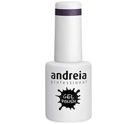 Andreia Vernis à Ongles Gel Semi-Permanent Couleur 242 Briller Violet - Nuances de Métallique Gris - 10 ml
